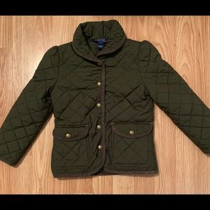 Ralph Lauren olive jacket 5t